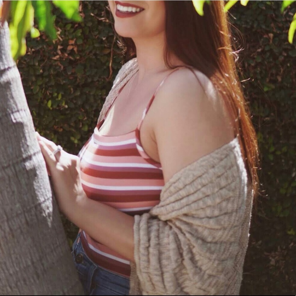 Cotton On Striped Bodysuit